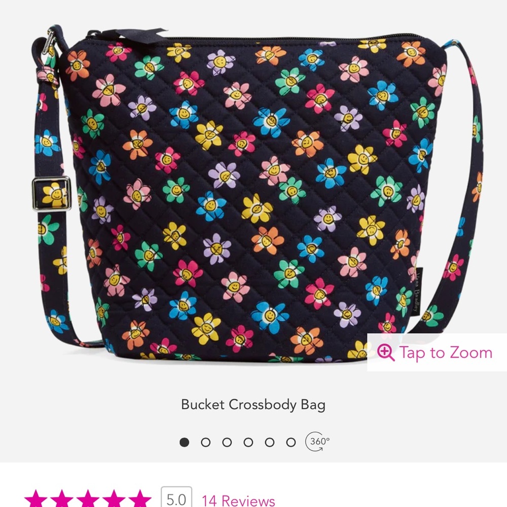 Vera Bradley pride purse